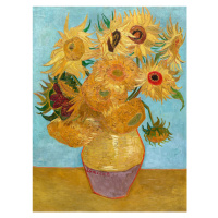 Obrazová reprodukce Vase with Twelve Sunflowers, Vincent van Gogh, 30 × 40 cm