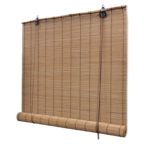 vidaXL Bambusová roleta 150 x 160 cm hnědá