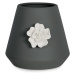 AmeliaHome Keramická váza Lusitiono černá