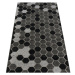 Berfin Dywany Kusový koberec Lagos 1675 Dark Grey (Silver) - 120x180 cm