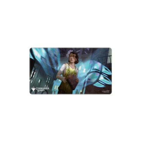 Commander Series Stitched Edge Playmat - "Giada, Font of Hope"