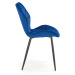Jídelní židle ZAKIA tmavě modrá