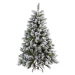 TREE OF THE MONTH Vánoční stromek smrk zasněžený, 180 cm