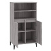 vidaXL Skříň highboard šedá sonoma 60 x 36 x 110 cm kompozitní dřevo