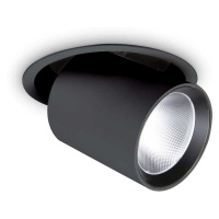 LED Stropní zápustné bodové svítidlo Ideal Lux Nova 30W 3000K BK 248196 3150lm IP20 černé