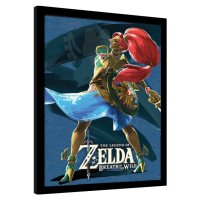 Obraz na zeď - The Legend of Zelda: Breath of the Wild - Urbosa, 34.3 × 44.5 cm