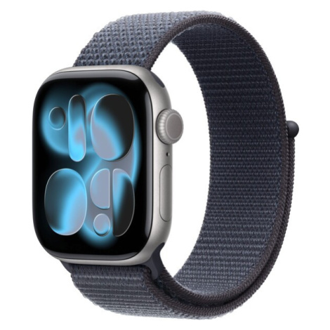 Apple Watch 42/41/40/38mm ocelově modrý provlékací sportovní řemínek