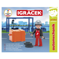 Igráček Automechanik - figurka s nářadím