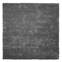 Koberec tmavě šedý DEMRE, 200x200 cm, karton 1/1, 122367