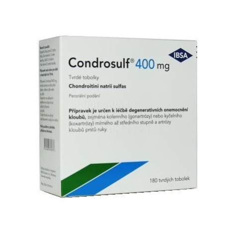 Condrosulf 400 180 tvrdých tobolek
