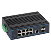 switch PoE Ultipower 192SFP 802.3af/at 8xPoE 2xSFP