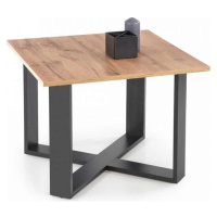 Halmar Konferenční stolek CROSS - dub wotan/černá