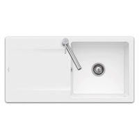 Keramický dřez Villeroy & Boch Siluet 60, 333601RW, Stone White 333601RW