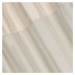 Dekorační vzorovaný velvet závěs s kroužky AGNETTA krémová 140x250 cm (cena za 1 kus) MyBestHome