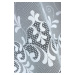 Dekorační žakárová záclona s řasící páskou HILLARY 160 bílá 300x160 cm MyBestHome