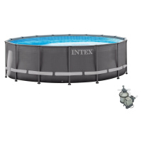 Zahradní bazén INTEX 26330 Ultra Frame 549 x 132 cm + písková filtrace