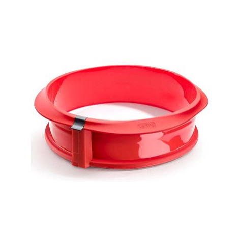 LEKUE Silikonová pečicí nádoba na dort Springform Mould 23 cm | červená Lékué