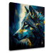Dekorativní malba na plátně - PREMIUM ART - Wilderness in Wolf Eyes