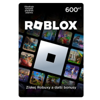 Digitální dárková karta Roblox 600 CZK (online kód)