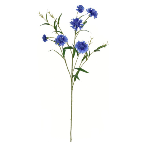 Umělá květina Chrpa 73 cm, modrá SUN676