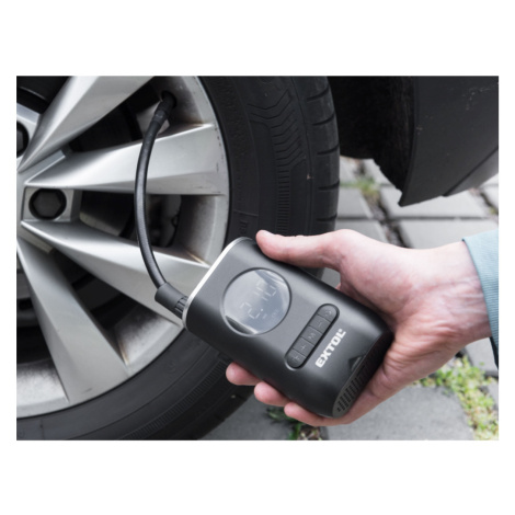 kompresor aku, 10,3bar, USB nabíjení Extol Premium