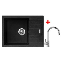 Sinks Perfecto 650 Granblack + Vitalia