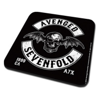 Podtácek Avenged Sevenfold - Deathbat Crest, 9,5 x 9,5 cm