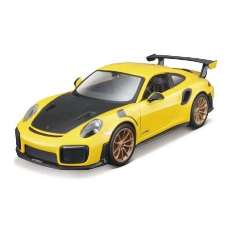 Maisto - Porsche 911 GT2 RS, žlutá, assembly line, 1:24