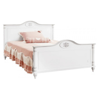 Studentská postel carmen 120x200cm - bílá