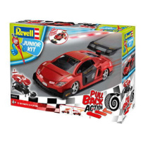 Junior Kit auto 00835 - Pull Back Racing Car (červené) (1:20)