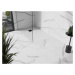 MEXEN/S Stone+ obdélníková sprchová vanička 140 x 70, bílá, mřížka černá 44107014-B