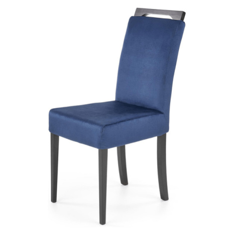 Jídelní židle CLORAUN2 tmavě modrá/černá