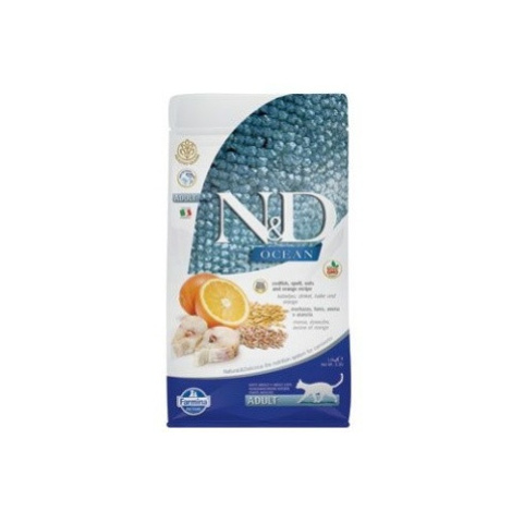 N&D OCEAN CAT LG Adult Codfish & Orange 1,5kg