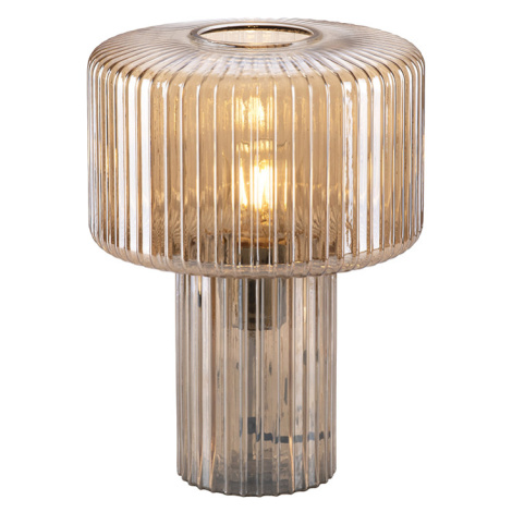 Designová stolní lampa jantarové sklo - Andro Paul Neuhaus