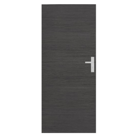 Protipožární interiérové dveře Naturel Technické pravé 90 cm dub šedý ryf DPODSR90P