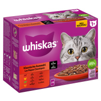 Whiskas 1+ Adult Multipack kapsičky 12 x 85 g / 100 g - klasický výběr v omáčce (12 x 85 g)