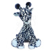 Plyšová žirafa Lisi the Blue Giraffe Histoire d’ Ours modrá 50 cm od 0 měsíců