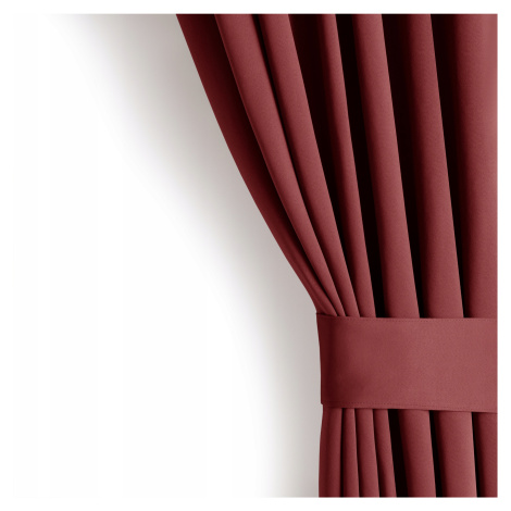 Restilo Závěs s kroužky AmeliaHome Blackout 140x245 cm růžové víno