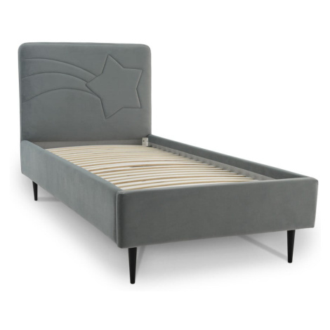 Šedá dětská postel 90x200 cm Star – Scandic