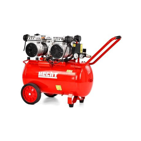 HECHT Kompresor se vzdušníkem 50l, bezolejový dvoumotorový 2089