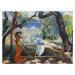 Obrazová reprodukce The Siesta, Henri Manguin, 40 × 30 cm