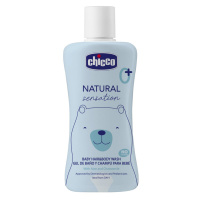 CHICCO Natural Sensation Šampon na vlasy a tělo s aloe a heřmánkem 0m+, 200 ml