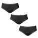 love Luna 3PACK Menstruační kalhotky Bikini (LOVE203) XXL