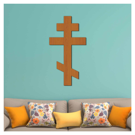 Dřevěný pravoslavný kříž na zeď DUBLEZ