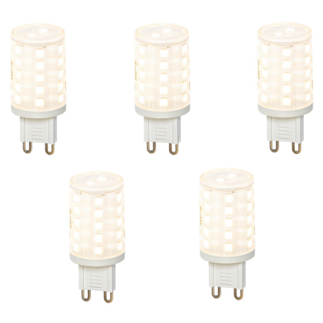 Sada 5 chytrých LED žárovek G9 2,5W 250 lm 2700K - 6500K LUEDD