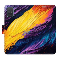 iSaprio Flip pouzdro Fire Paint pro Samsung Galaxy A71