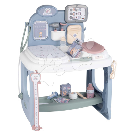 Pečovatelské centrum Baby Care Center Smoby elektronické s 24 doplňky se zvukem a světlem