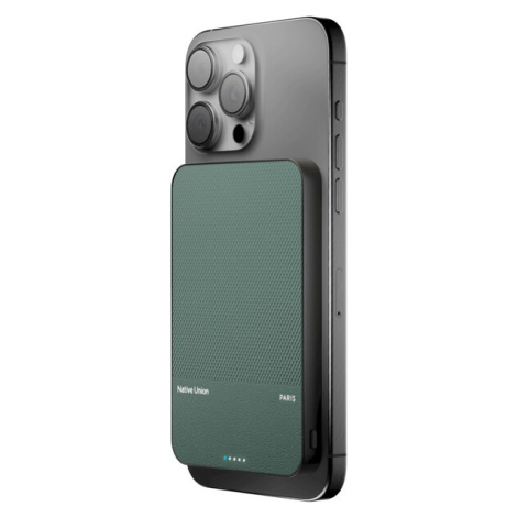 Native Union (Re)Classic Magnetic Power Bank 5000mAh zelená