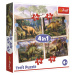 Puzzle Zajímaví dinosauři 4v1