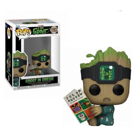 Funko POP! #1193 Marvel: I Am Groot - Groot PJs w/book